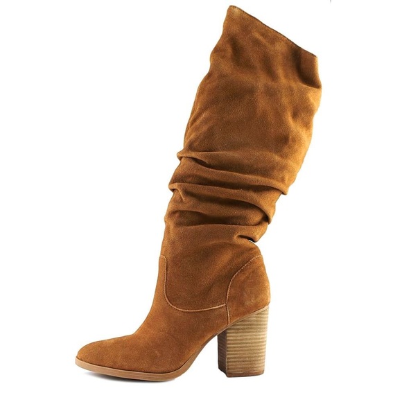 Nine West, Abee Pointed-Toe Knee-High Suede Boots - Picture 7 of 16